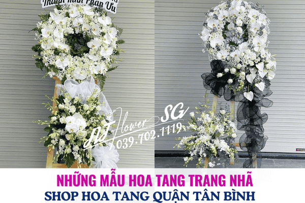Những Mẫu Hoa Tang Trang Nhã – Thể Hiện Sự Kính Tiếc 